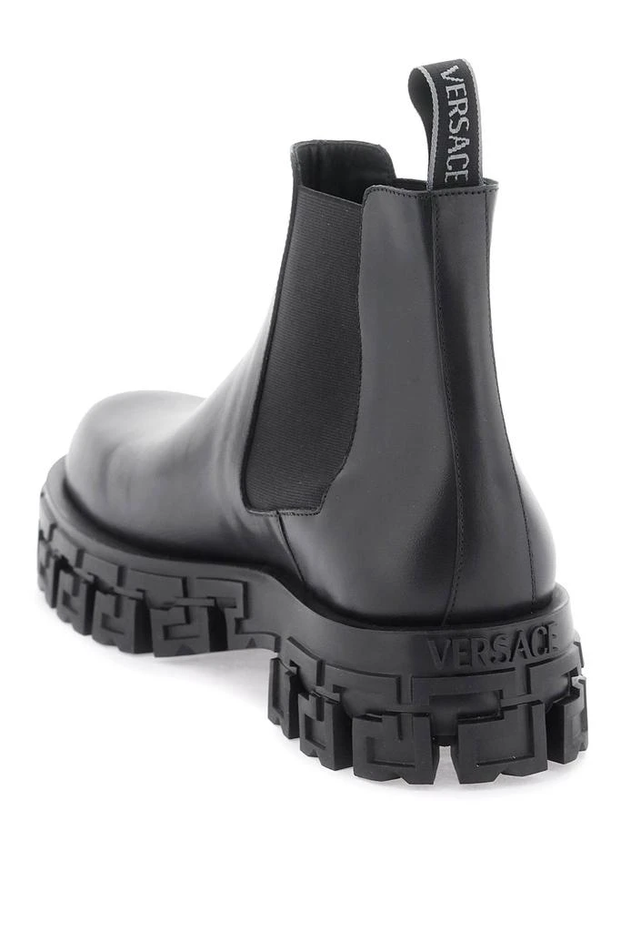 Versace Versace 'greca portico' chelsea boots 3