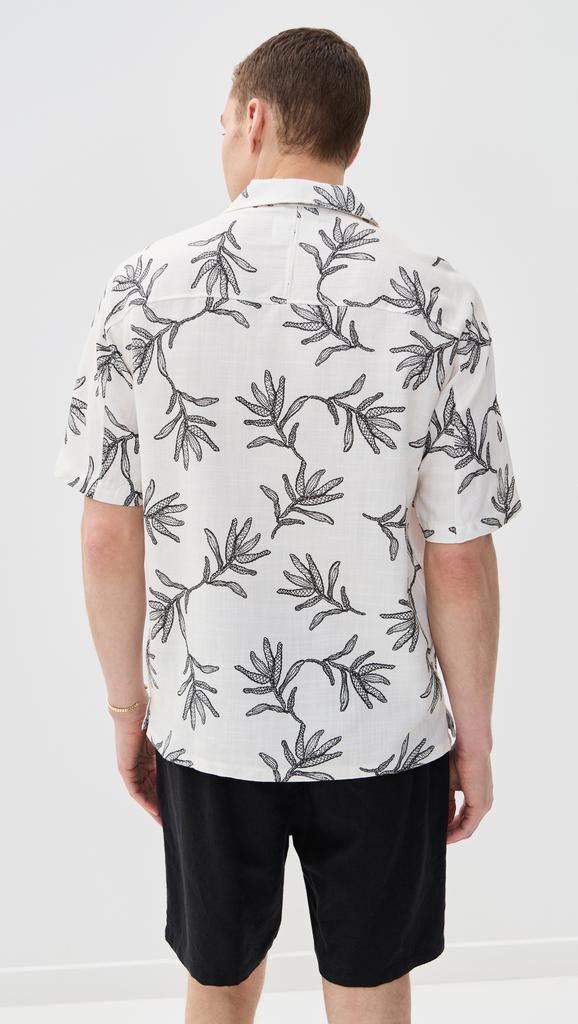 NN07 Ole Printed Camp Shirt