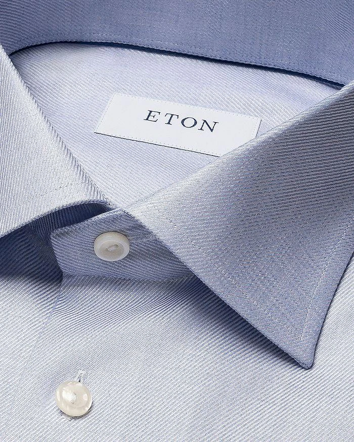 Eton Slim Fit Mélange Solid Shirt Shirt 5