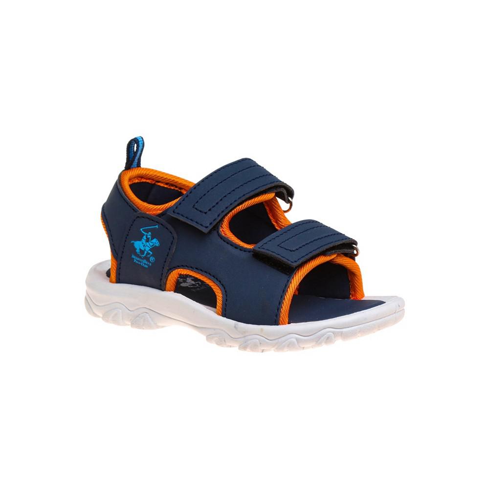 Beverly Hills Polo Club Little Boys Double Strap Sports Sandals