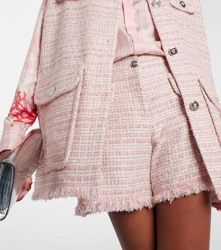 Versace Oversized tweed vest 5