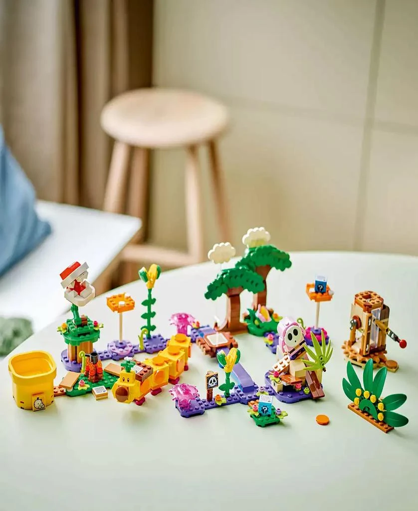 LEGO Super Mario Soda Jungle Maker Set, Wiggler Toy and Mario Playset 71434, 598 Pieces 6