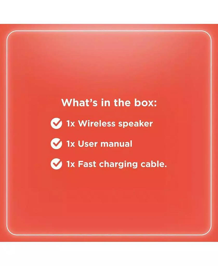 RadioShack 80W Wireless Speaker, Bluetooth/USB/AUX, Guitar 
Mic Inputs, Metallic Finish and Grill For Powerful Sound – Model 4001985 8