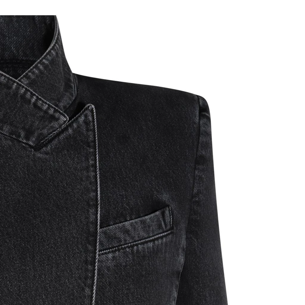 Alexander McQueen Alexander McQueen Twisted Spliced Denim Jacket 3