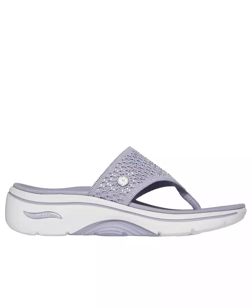 SKECHERS Women's Martha Stewart: GO WALK Arch Fit 2.0 - Illuminating Sandals from Finish Line 3