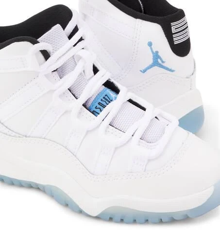 NIKE Air Jordan 11 Retro Low leather sneakers 4