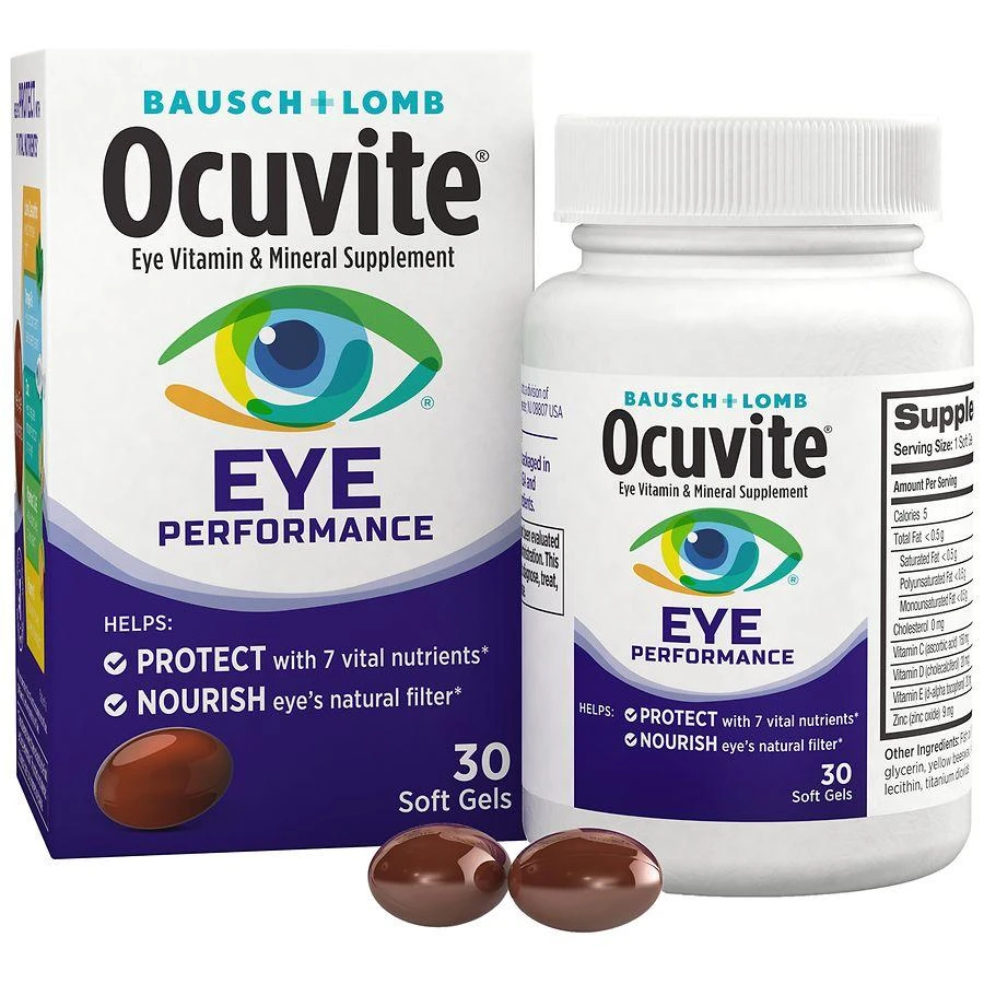 Ocuvite Eye Performance Soft Gels 1