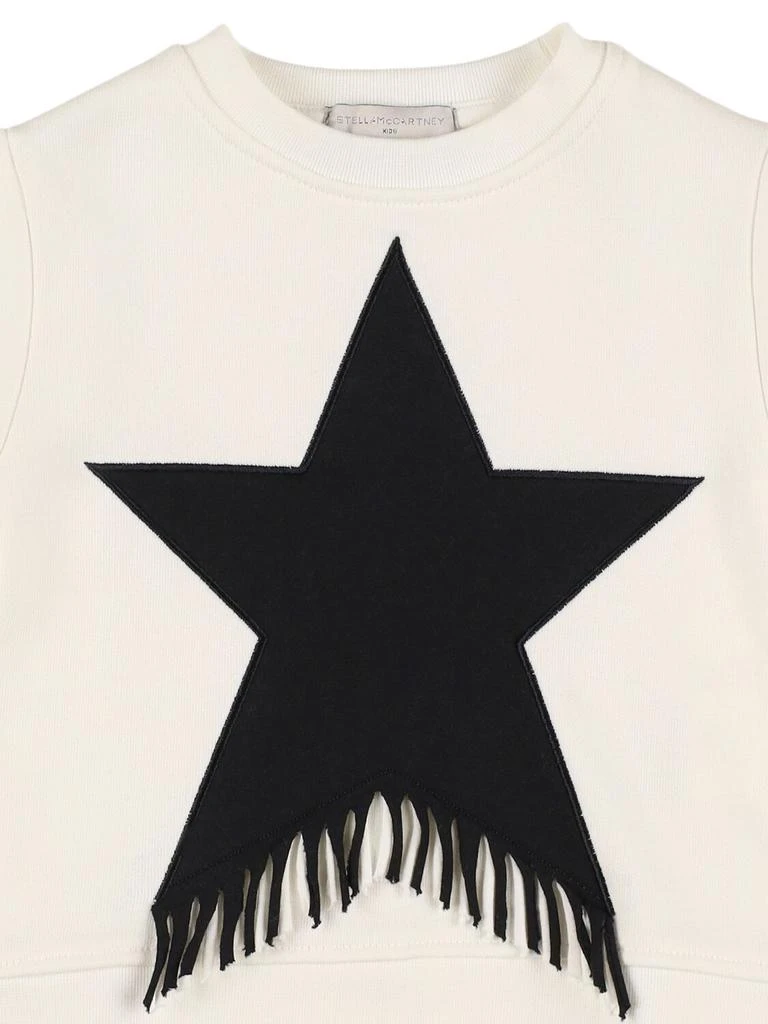 Stella McCartney Star Cotton Crewneck Sweatshirt 1