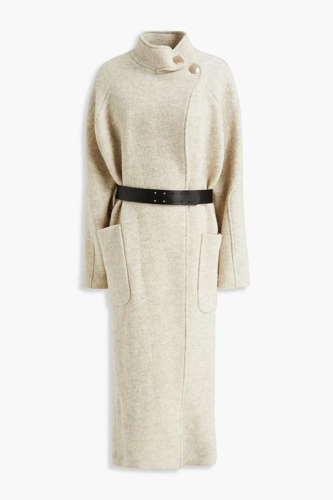 ba&sh Come mélange bouclé-wool coat 3