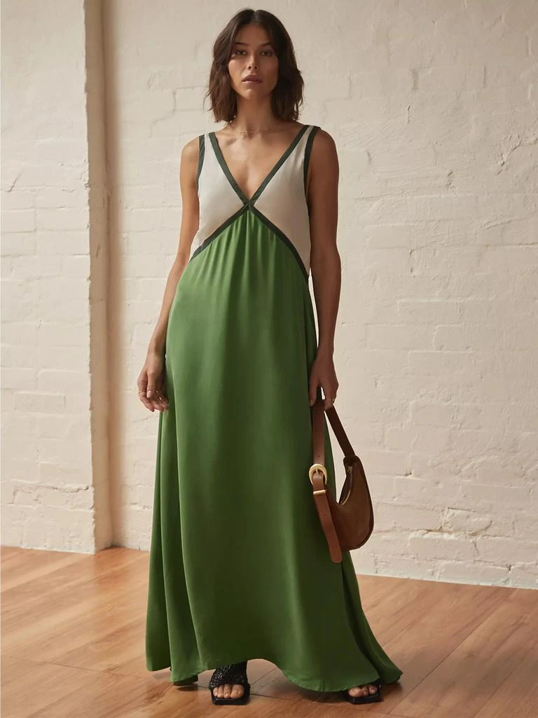 Sancia Sonora Naomi Colorblocked Maxi Dress 6