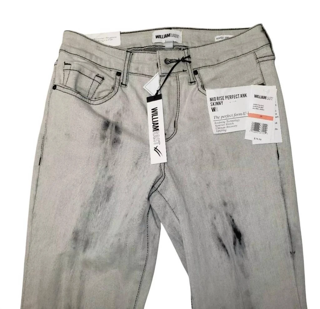 William Rast William Rast - Women's Washed Mid Rise Skinny Jeans 3