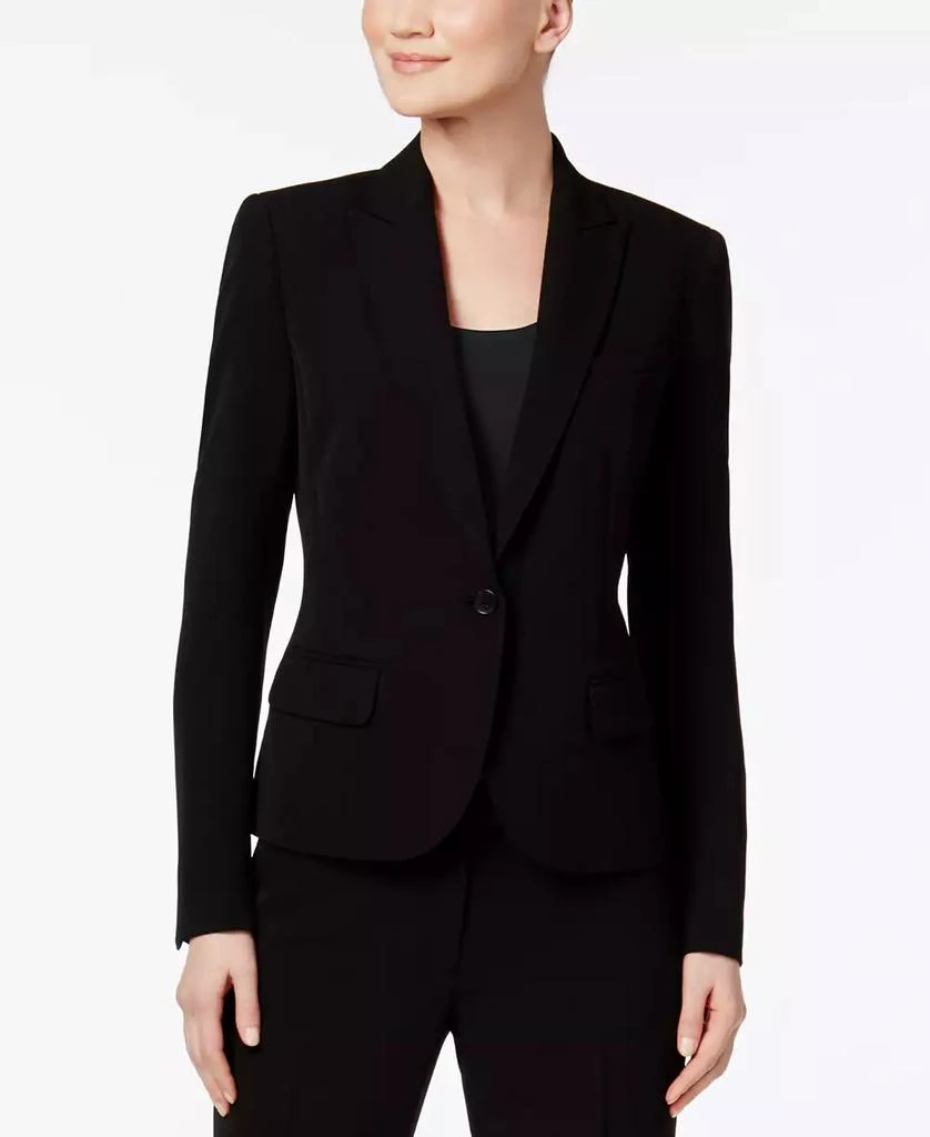 Anne Klein Missy & Petite Executive Collection Single-Button Pantsuit, Created for Macy's 5