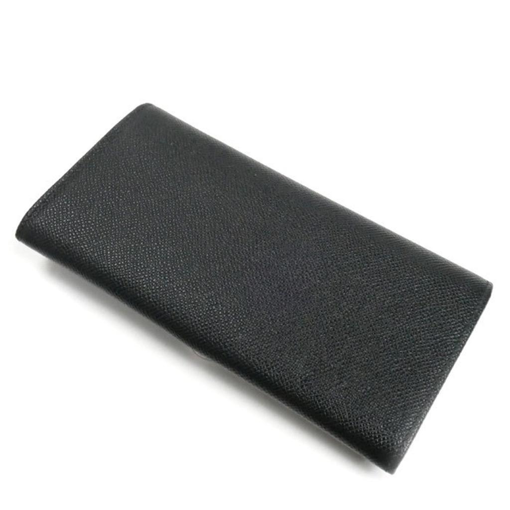 BVLGARI Leather Long Wallet (Bi-Fold) (Pre-Owned)
