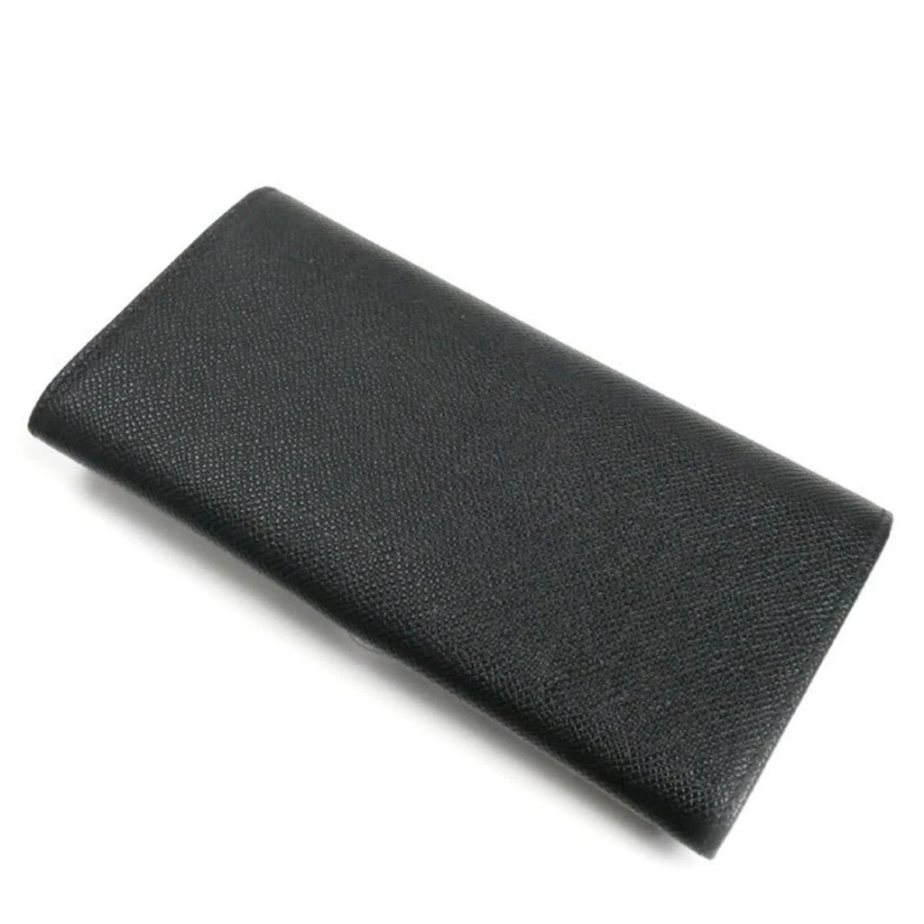 BVLGARI Leather Long Wallet (Bi-Fold) (Pre-Owned) 2