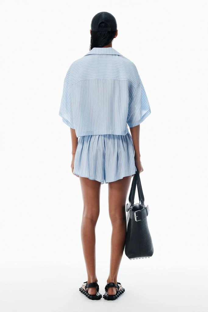 Alexander Wang Blue Pajama-Style Shirt 4