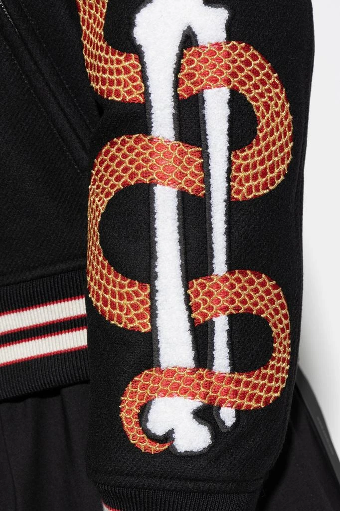 AMIRI Amiri Logo Embroidered Jacket 4