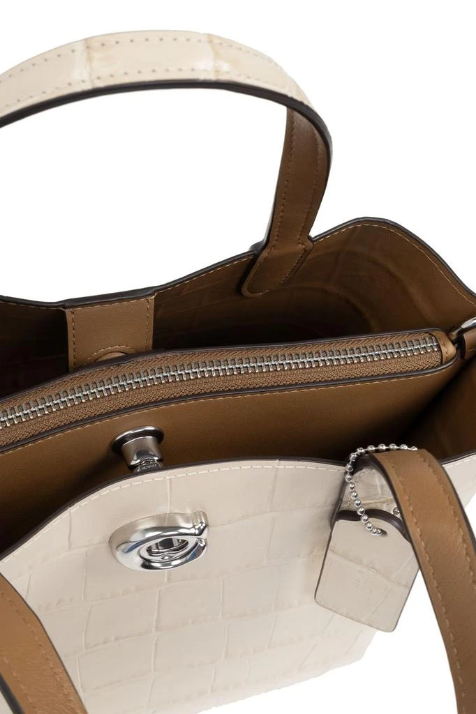 Coach Coach Willow 24 Embossed Shoulder Bag 4