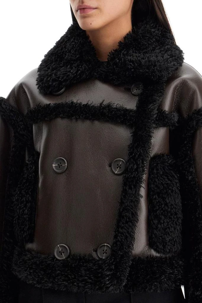 STAND STUDIO 'cropped faux leather jacket kristy 4
