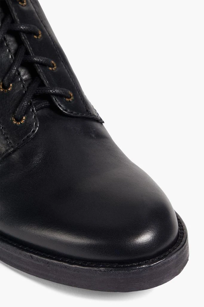 Isabel Marant Teylon buckled studded leather combat boots 4