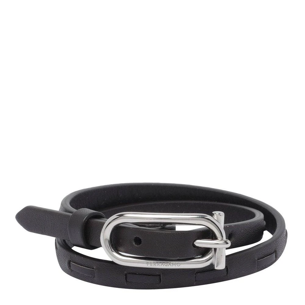 Salvatore Ferragamo Ferragamo Double-Strap Buckle Bracelet