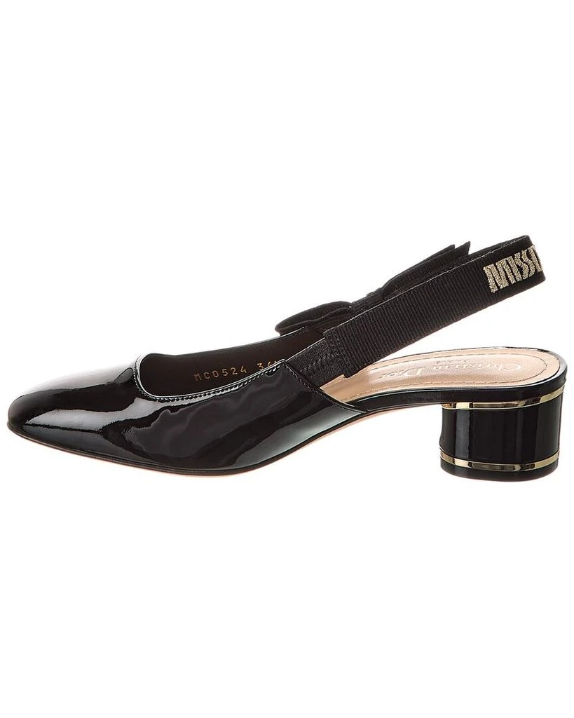 Dior Bow Patent Slingback Pump 2