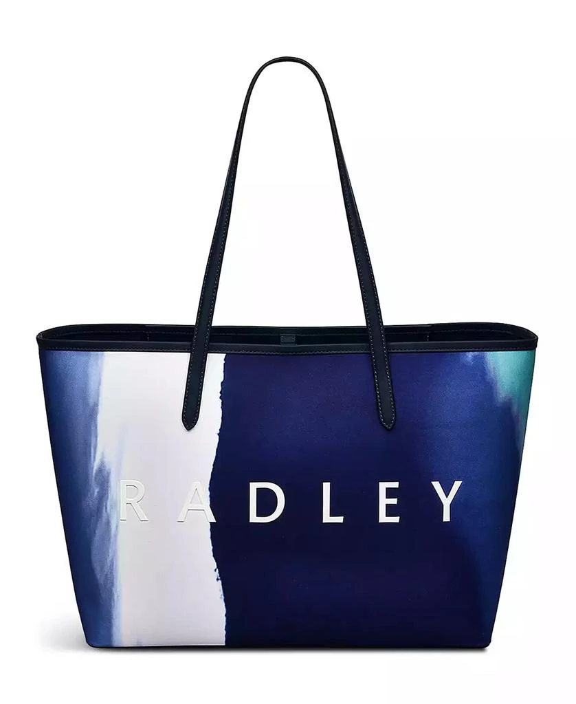 Radley Southwell Gardens Stripe Open Top Tote Bag 1