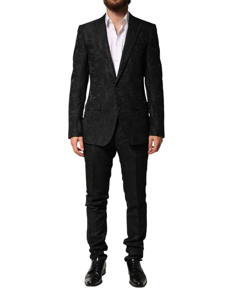 Dolce 
Gabbana Brocade Single Breasted 2 Piece Men
s Suit