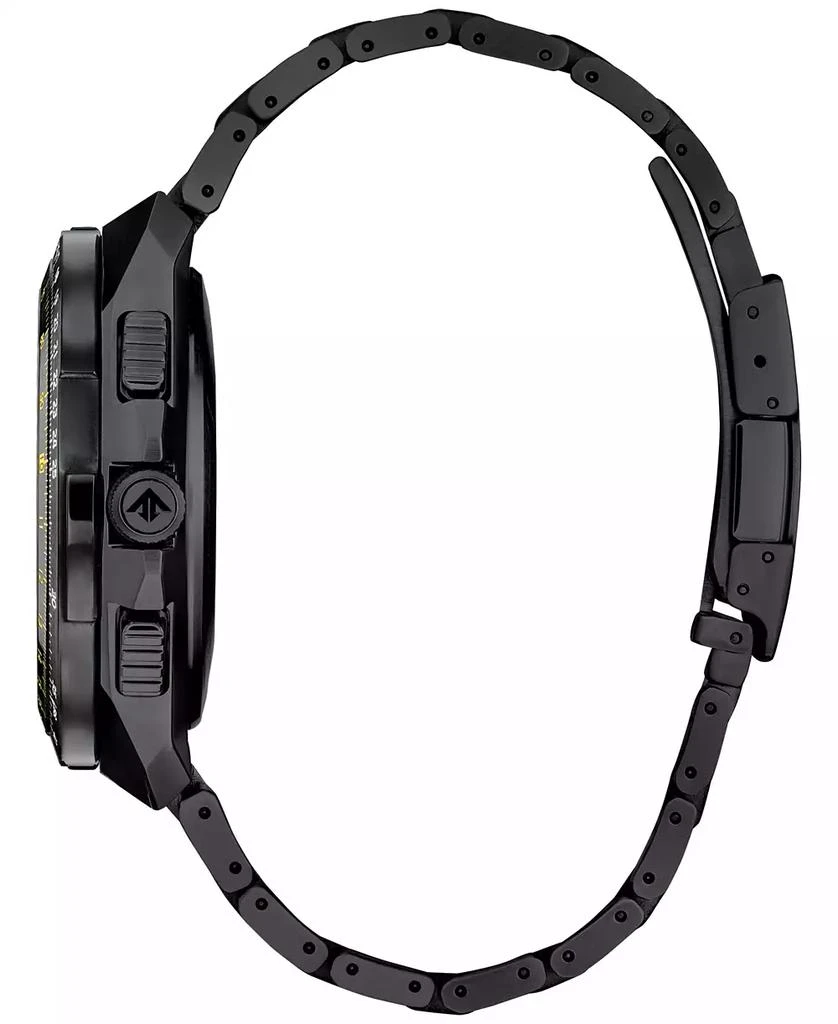 Citizen Eco-Drive Men's Chronograph Promaster Air Skyhawk Black-Tone Stainless Steel Bracelet Watch 46mm 2