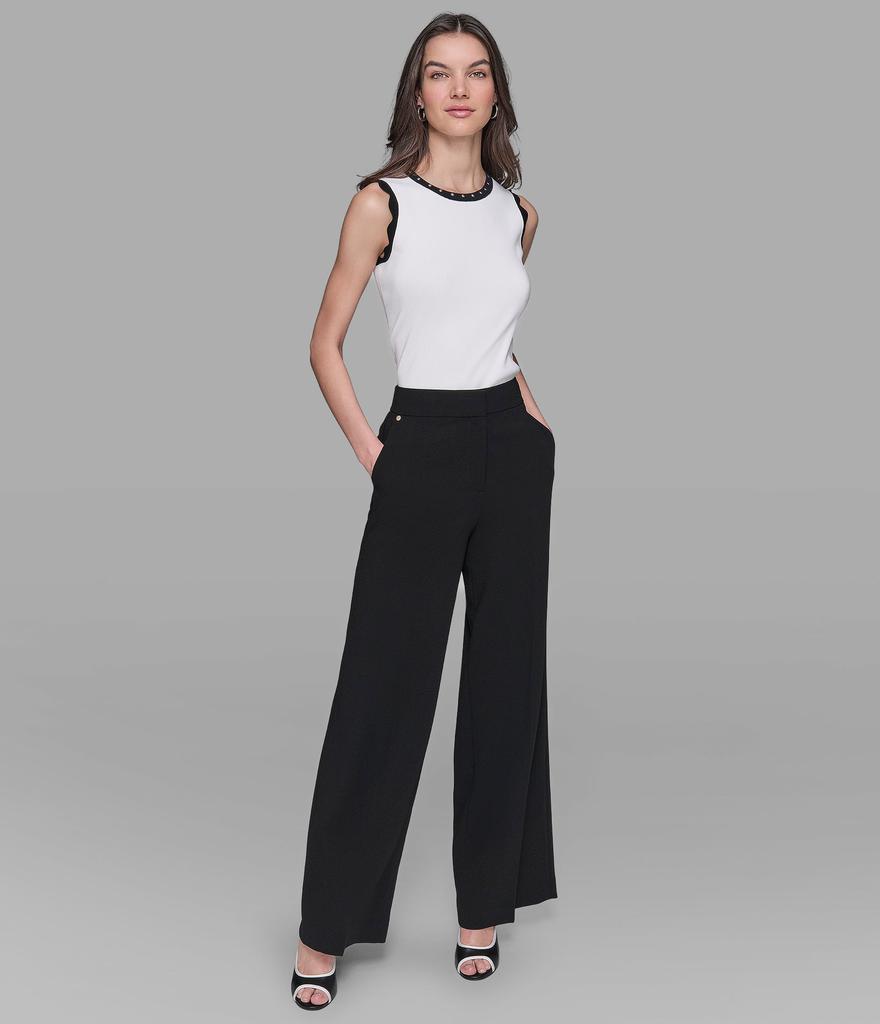 Karl Lagerfeld Paris ESSENTIAL BOTTOM WIDE PANT