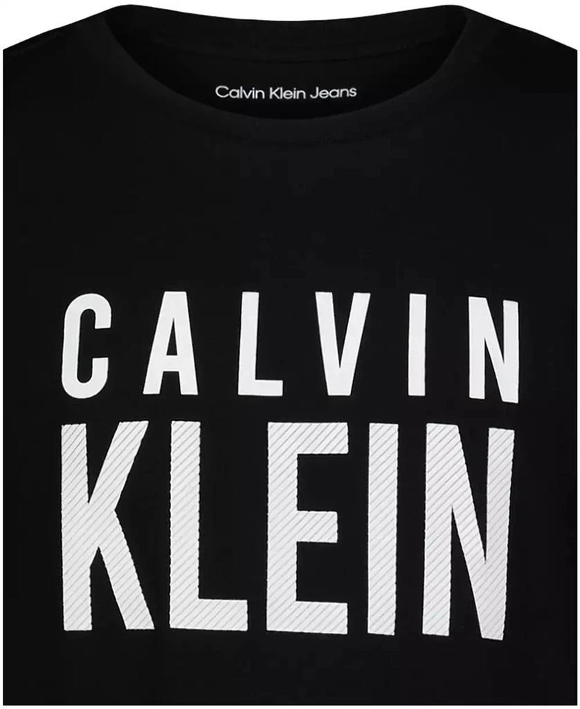 Calvin Klein Boys' 8-20 CK Structure Short-Sleeve Crewneck T-Shirt 4
