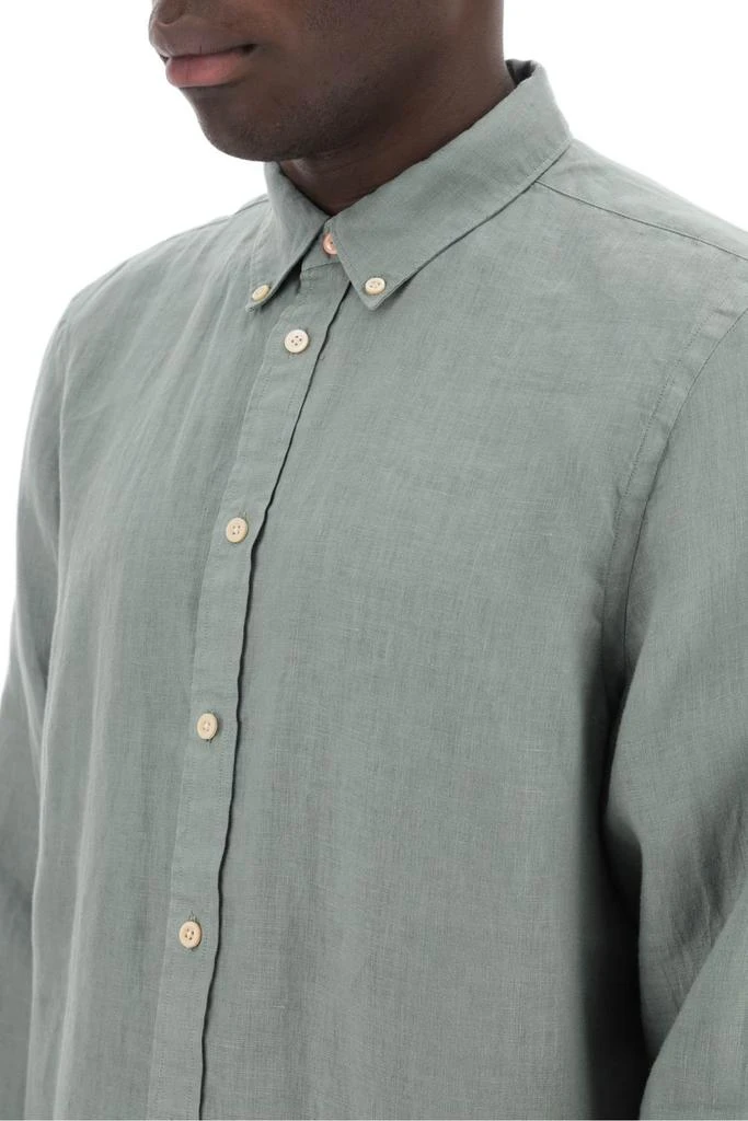 Paul Smith Linen Button-down Shirt For 4