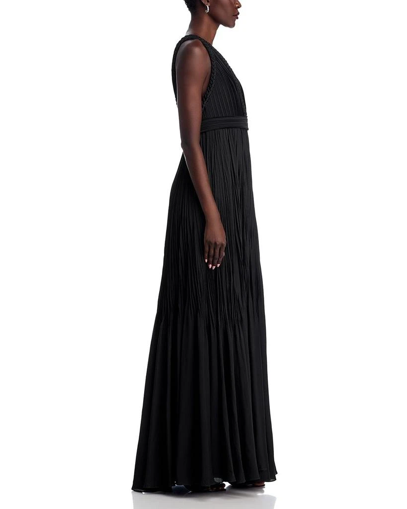UNGARO Hazel Pleated Dress 5