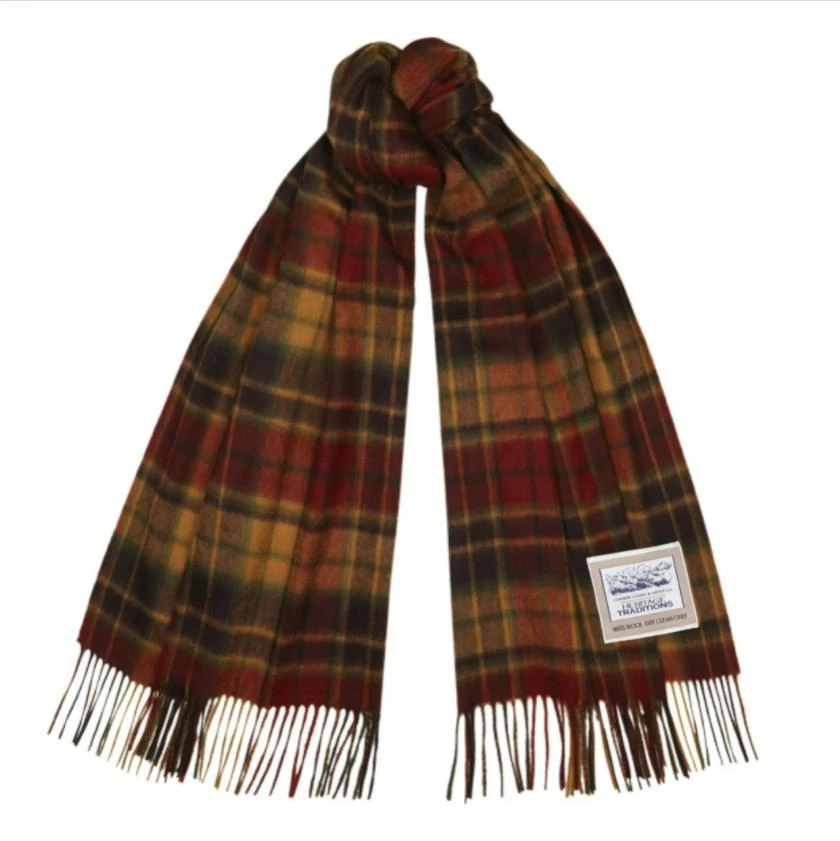 Heritage Heritage Traditions - 100% Wool Antique Buchanan Tartan Scarf 1