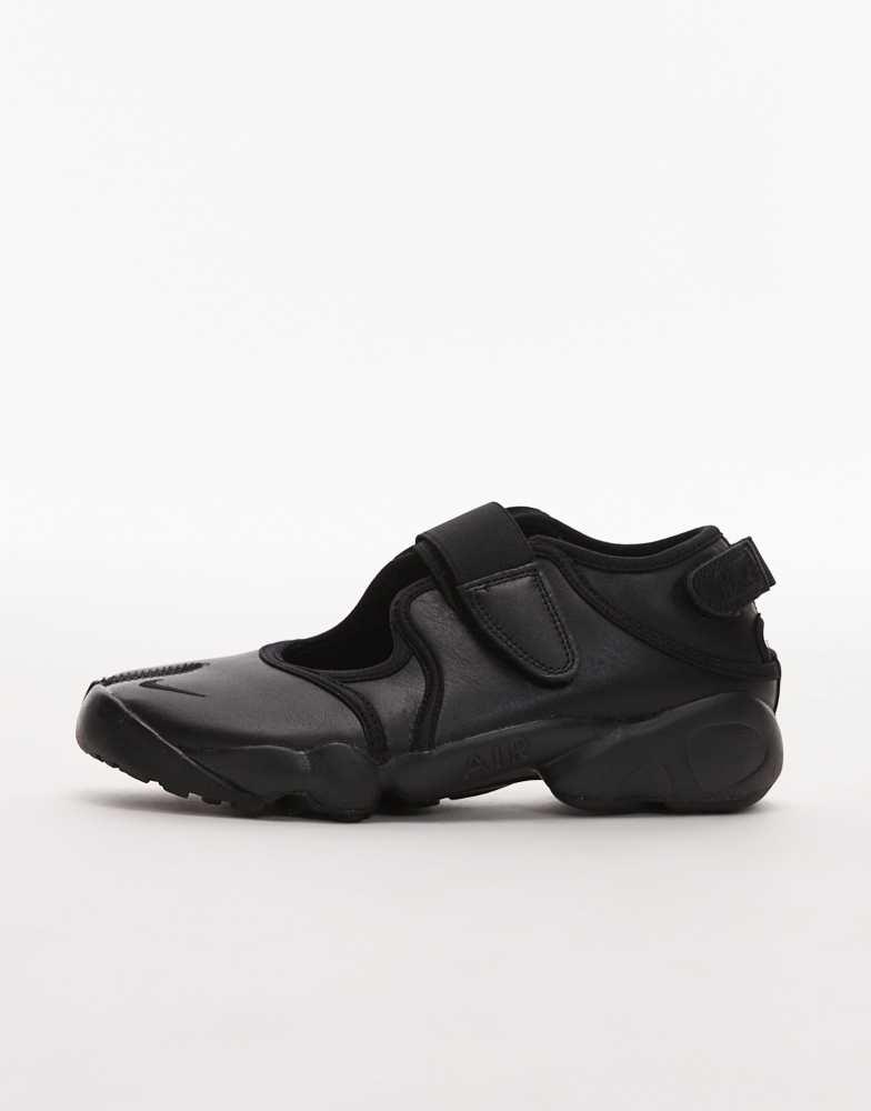 靴 NIKE AIR RIFT LEATHR BLACK Nike Air Rift Leather Triple Black (Women's) - HM5737-002 - US