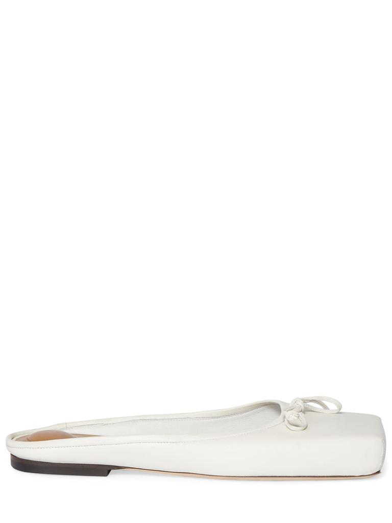 Jacquemus 5mm Flat Leather Mules