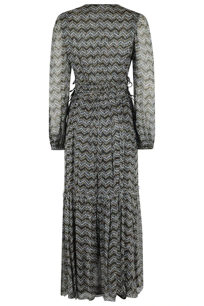 chinese dress ladies Isabel Marant toile Fadelo Maxi Dress, Pink / 38