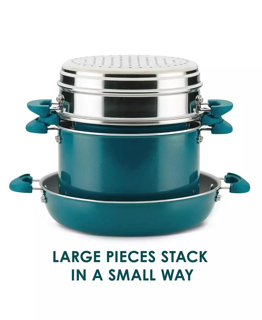 Rachael Ray Create Delicious Stackable Nonstick 8-Pc. Cookware Set 7