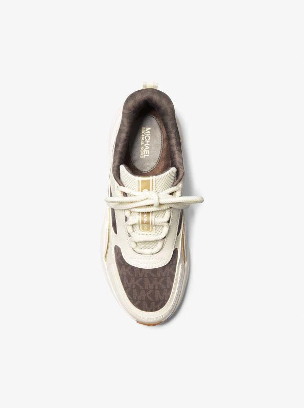 Michael Kors Katrina Mixed-Media Trainer 4