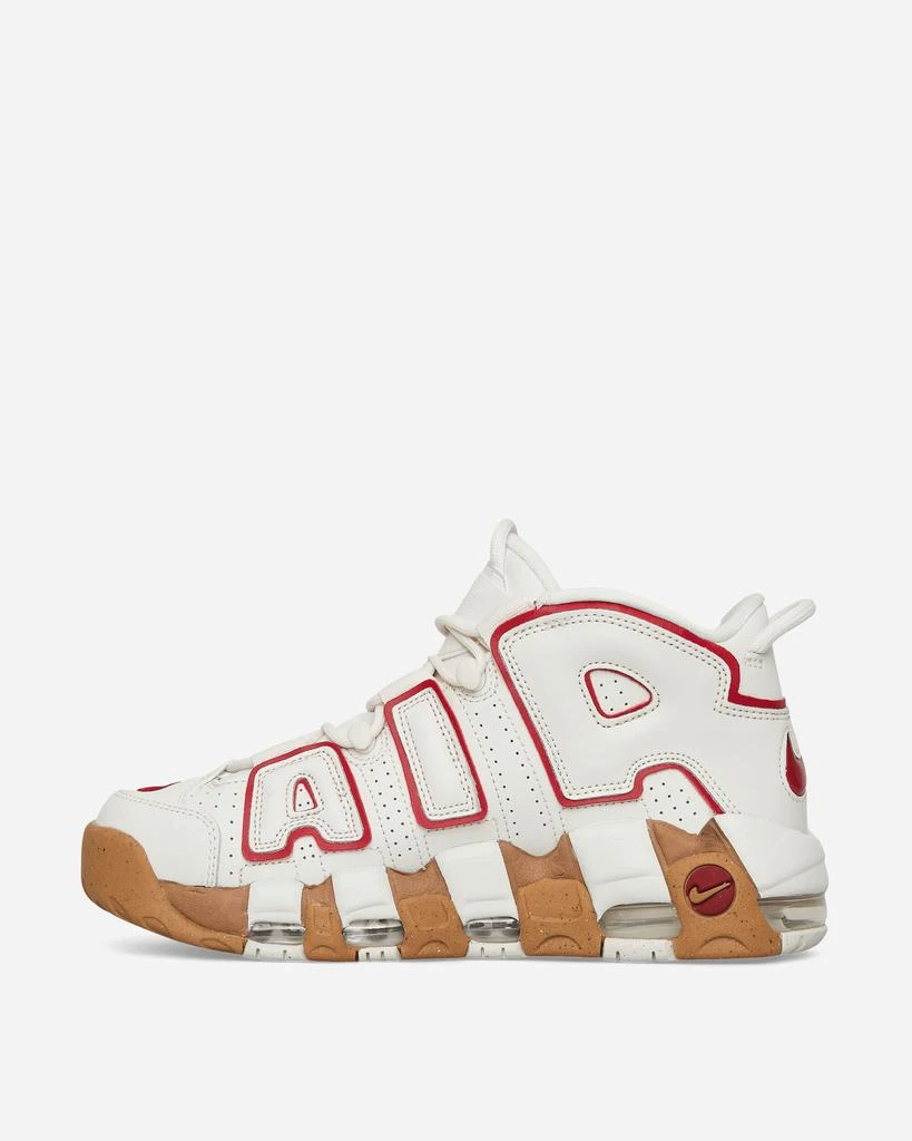 NIKE Women's Air More Uptempo Sneakers Phantom / Gym Red 4
