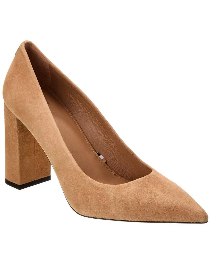 Hugo Boss Janet Chunky Suede Pump 1