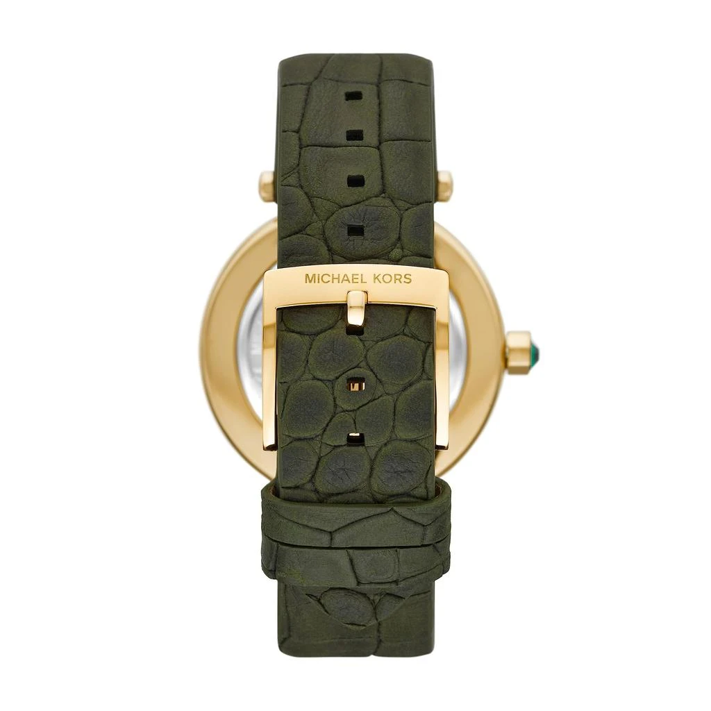 Michael Kors MK4724 - Parker Three-Hand Leather Watch 3