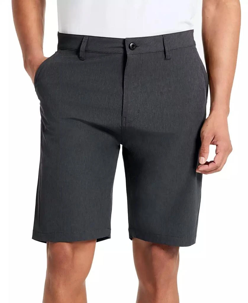 Kenneth Cole Men's Heathered Tech Performance 9" Shorts 1