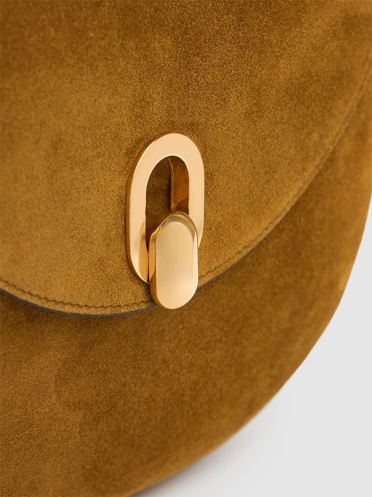SAVETTE The Small Tondo Suede Hobo Bag 3