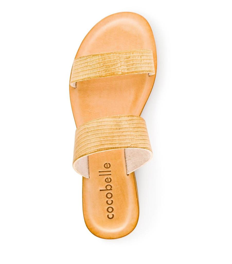 Cocobelle LEATHER SLIDE SANDAL