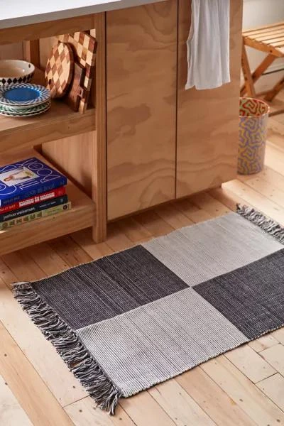 Urban Outfitters Marni Checkered Utility Rug 1