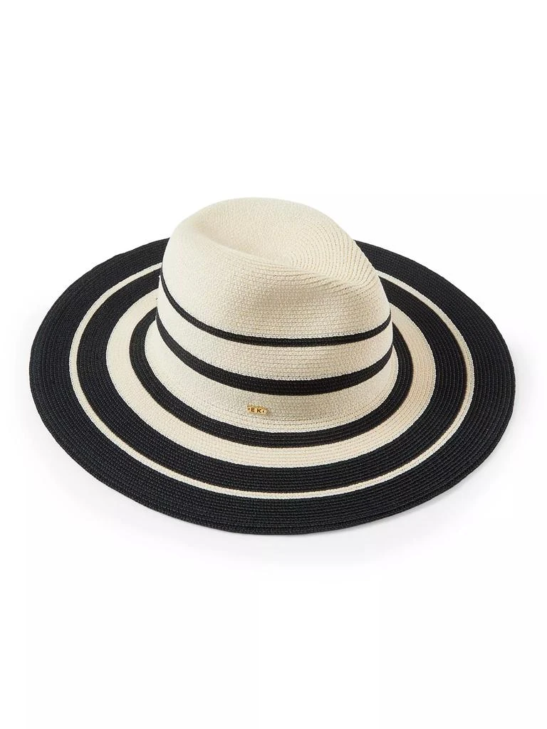 Eugenia Kim Emmanuelle Logo Packable Sun Hat 1