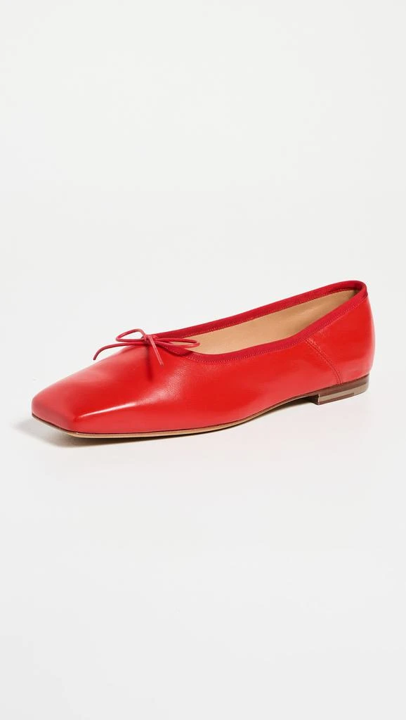 Mansur Gavriel Square Toe Ballerina Flats 1