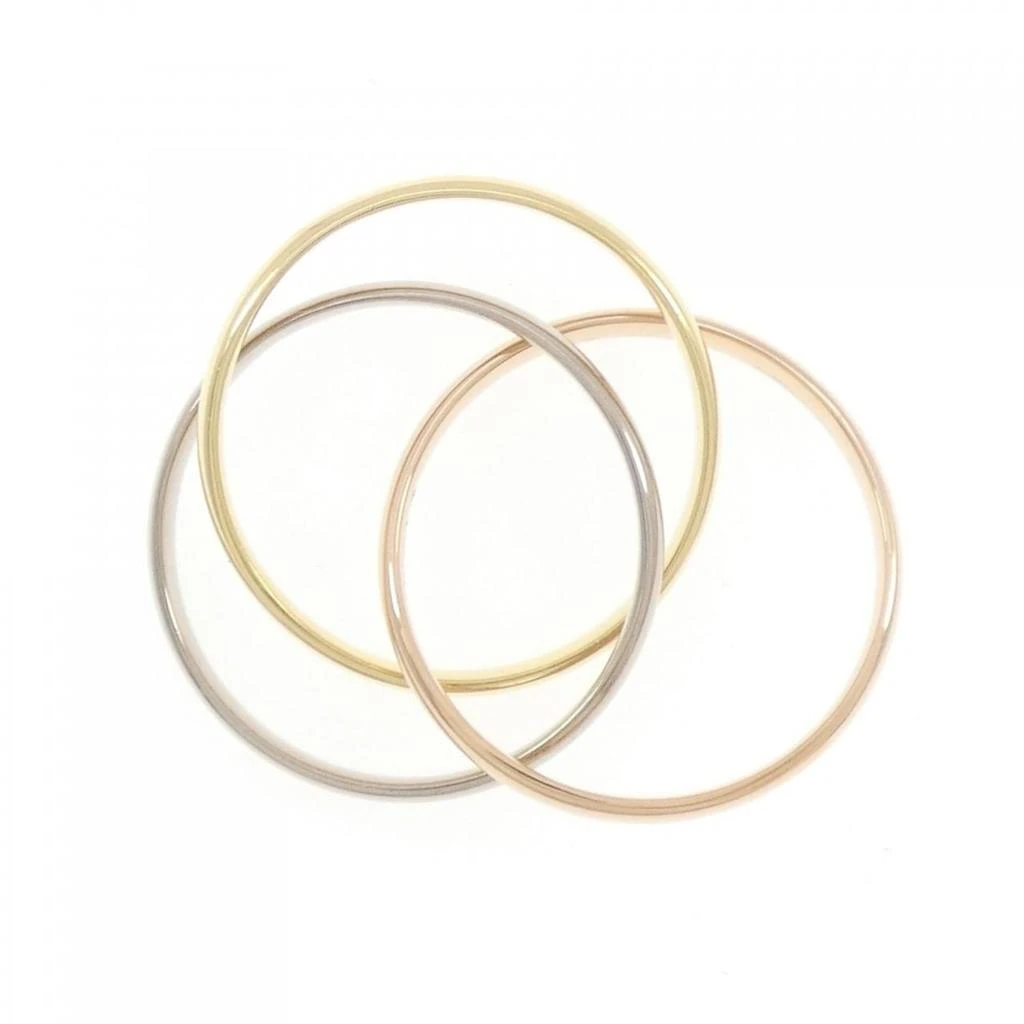 Cartier Trinity pink gold (18K) gold (18K) yellow gold (18K) Band Ring (Pre-Owned) 3