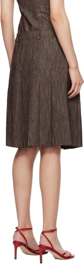 Paloma Wool Brown Lai Midi Skirt 3