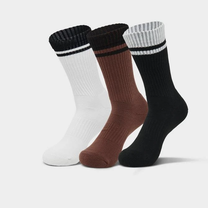 Sof Sole Sonneti Varsity Stripe Crew Socks (3-Pack) 1